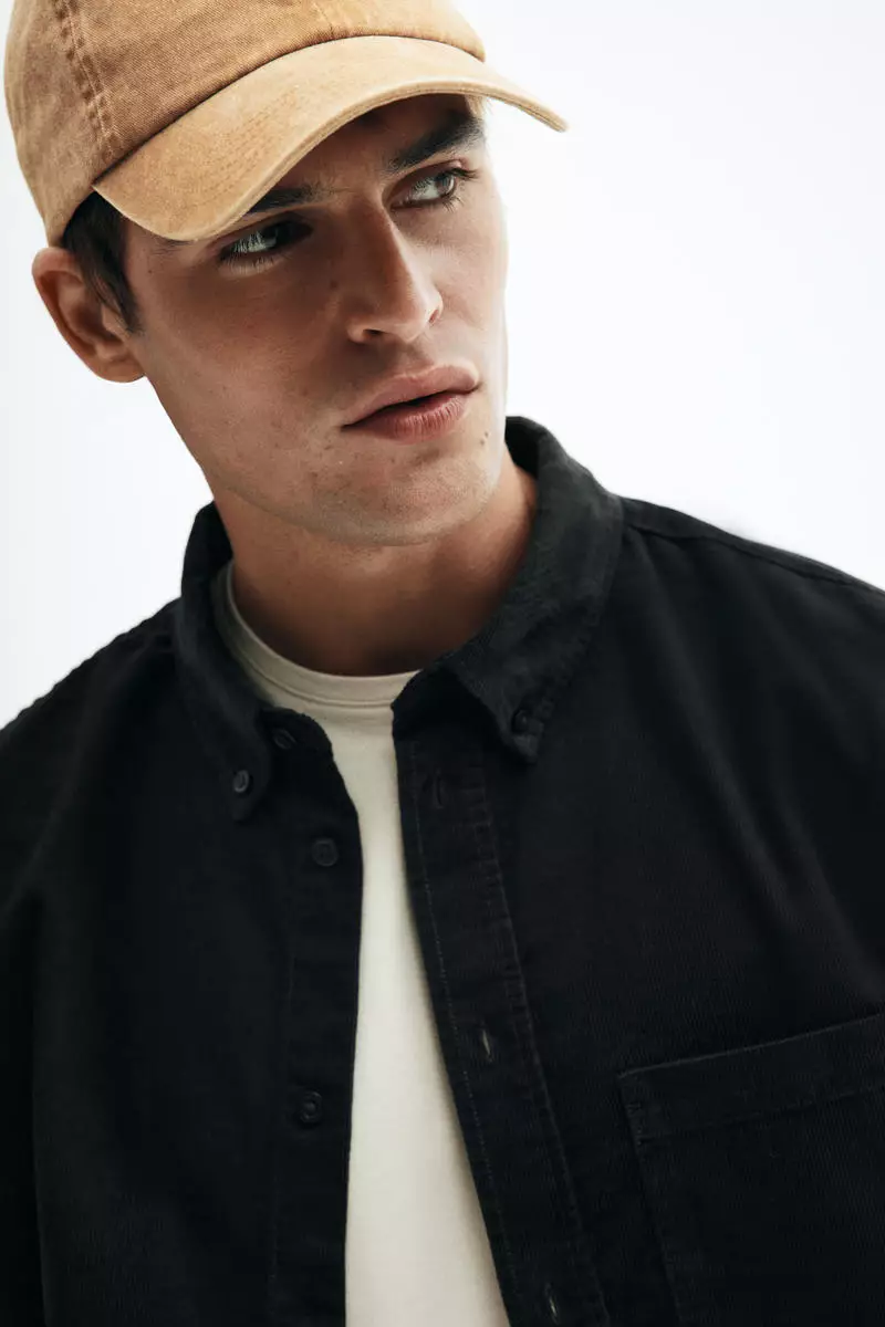 Regular Fit Corduroy shirt