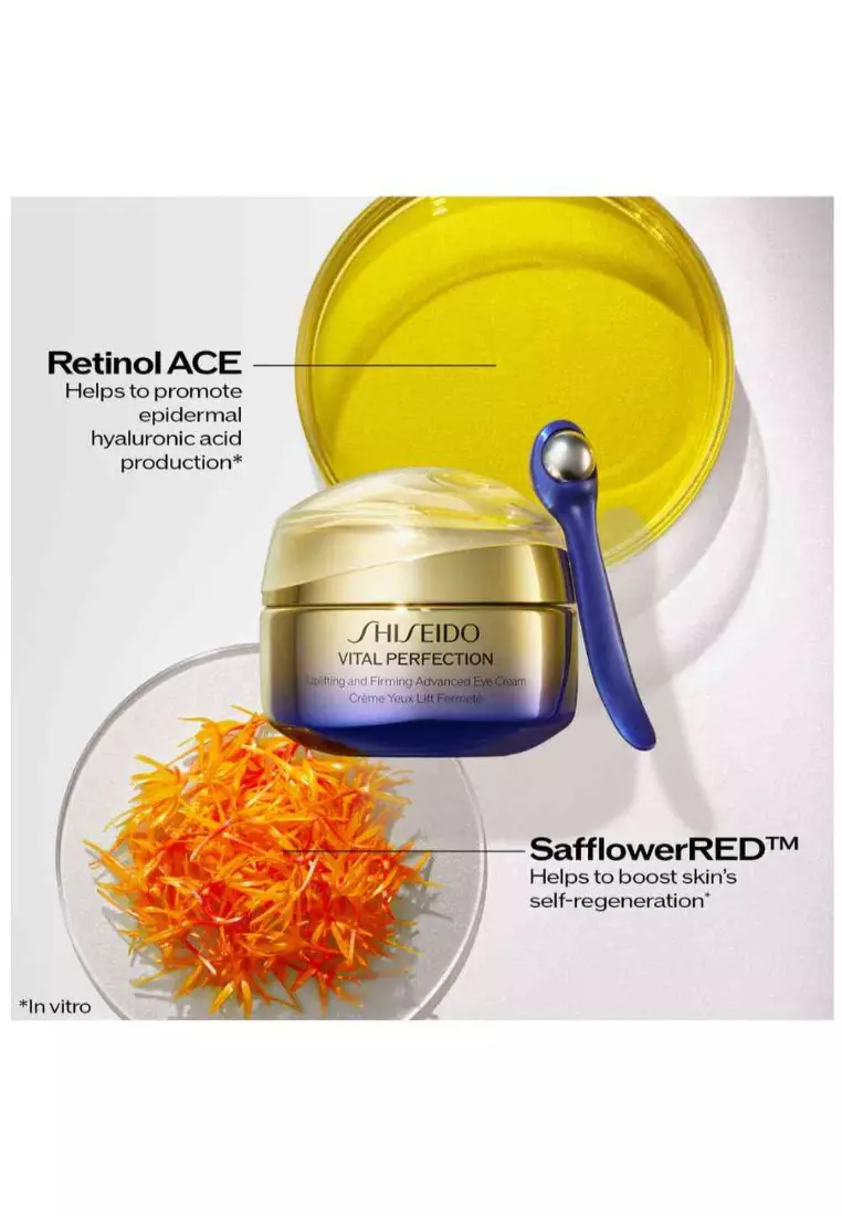 Shiseido - Vital Perfection Uplifting And Firming Advanced Eye Cream 15ml
