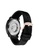 Aries Gold 黑色 Aries Gold Vanguard G 9025 BKRG-BKRG Black Leather Watch 3357FACC1A1E6BGS_3