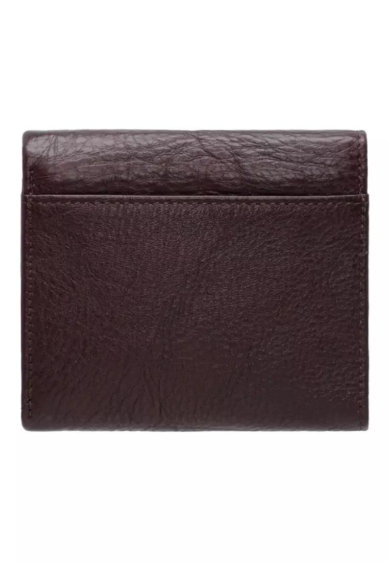 Jack Studio Women Grain Leather Trifold Short Wallet JWB 40554 T