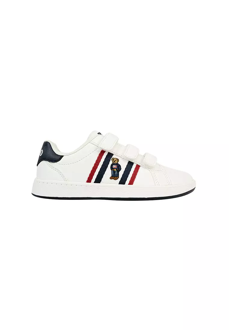 Discount on Polo Ralph Lauren  shoes - SKU: Oaklynn Bear Ez Kids Sneakers