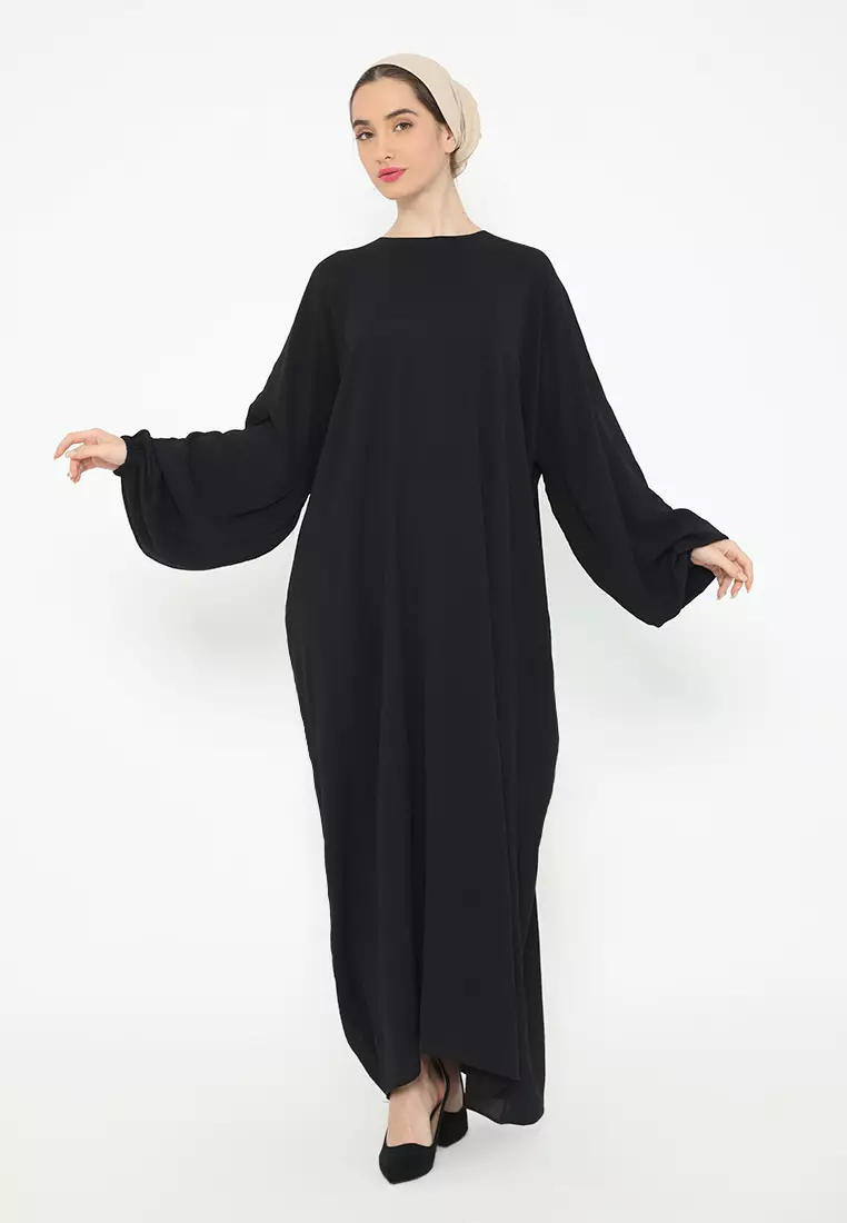 Qaisara Abaya Black