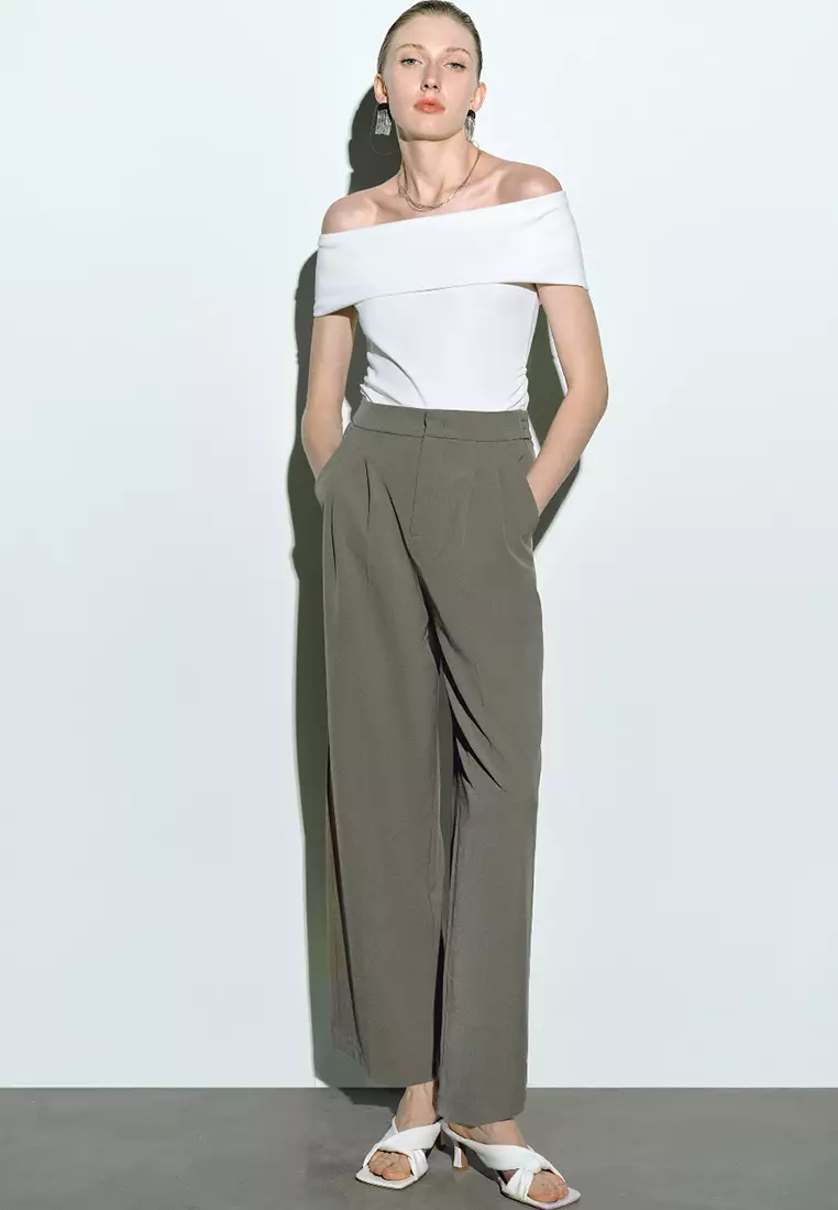 Woven Straight Pants