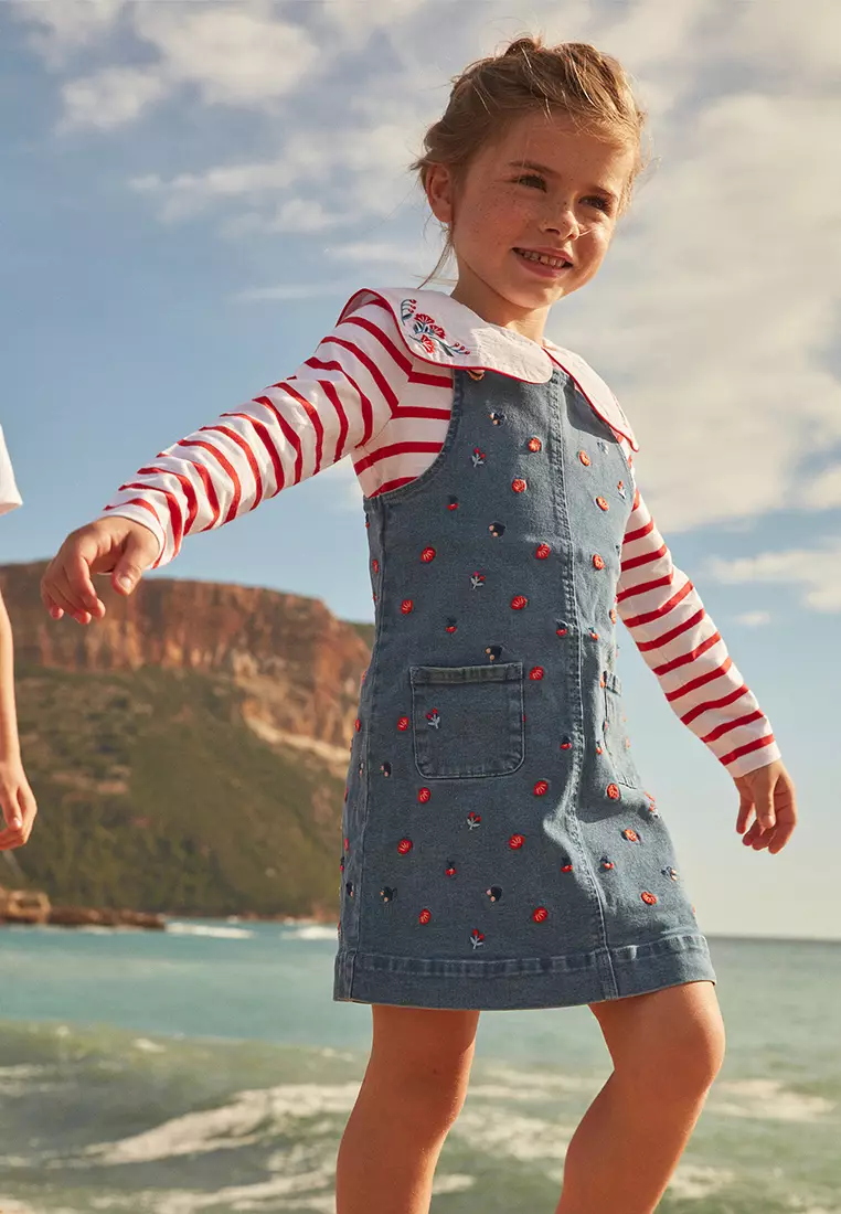 Denim Overall Dress
