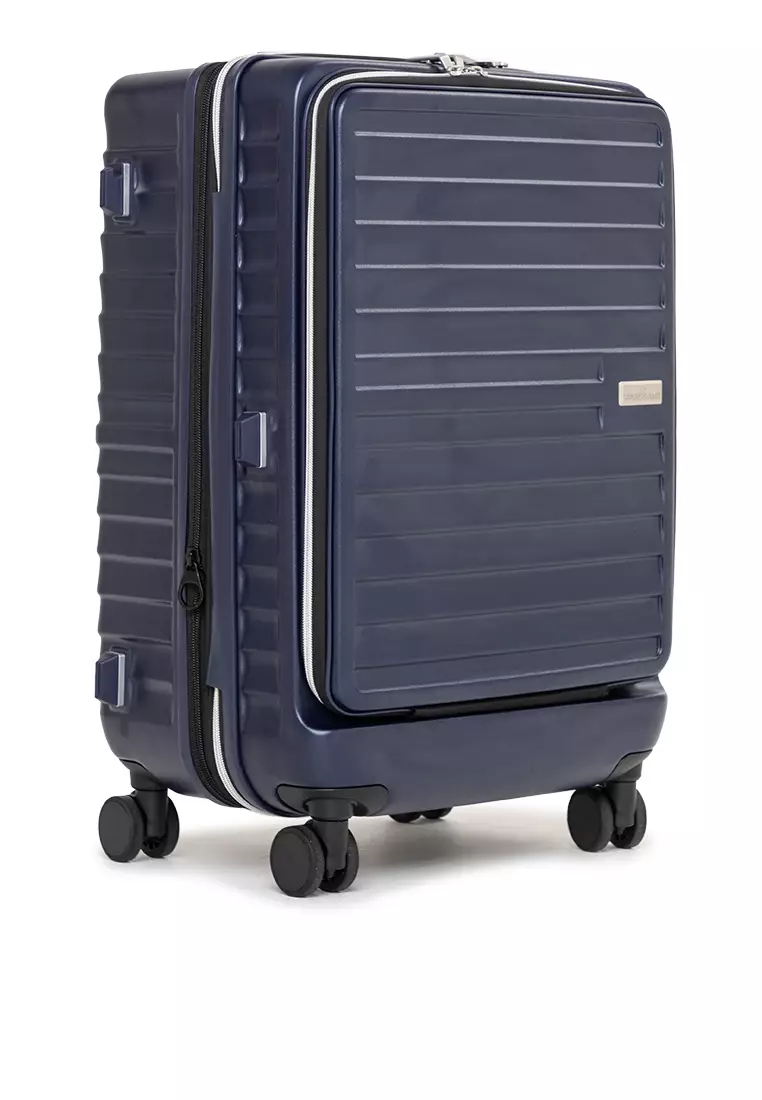 Malibu 5208-54 Navy (Zipper Type) - Medium - TSA Luggage