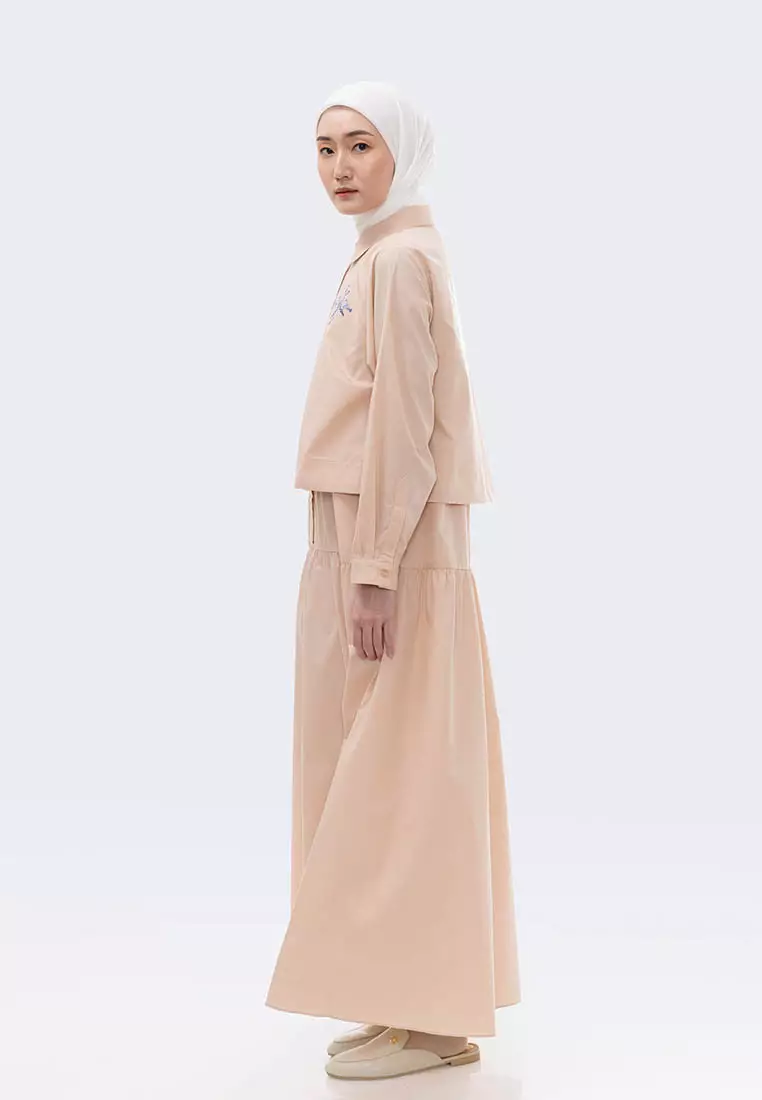 Ria Miranda Dusty Pink Zaan Dress