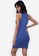 ZALORA BASICS blue Knitted Bodycon Dress 2D078AA8D81A80GS_2