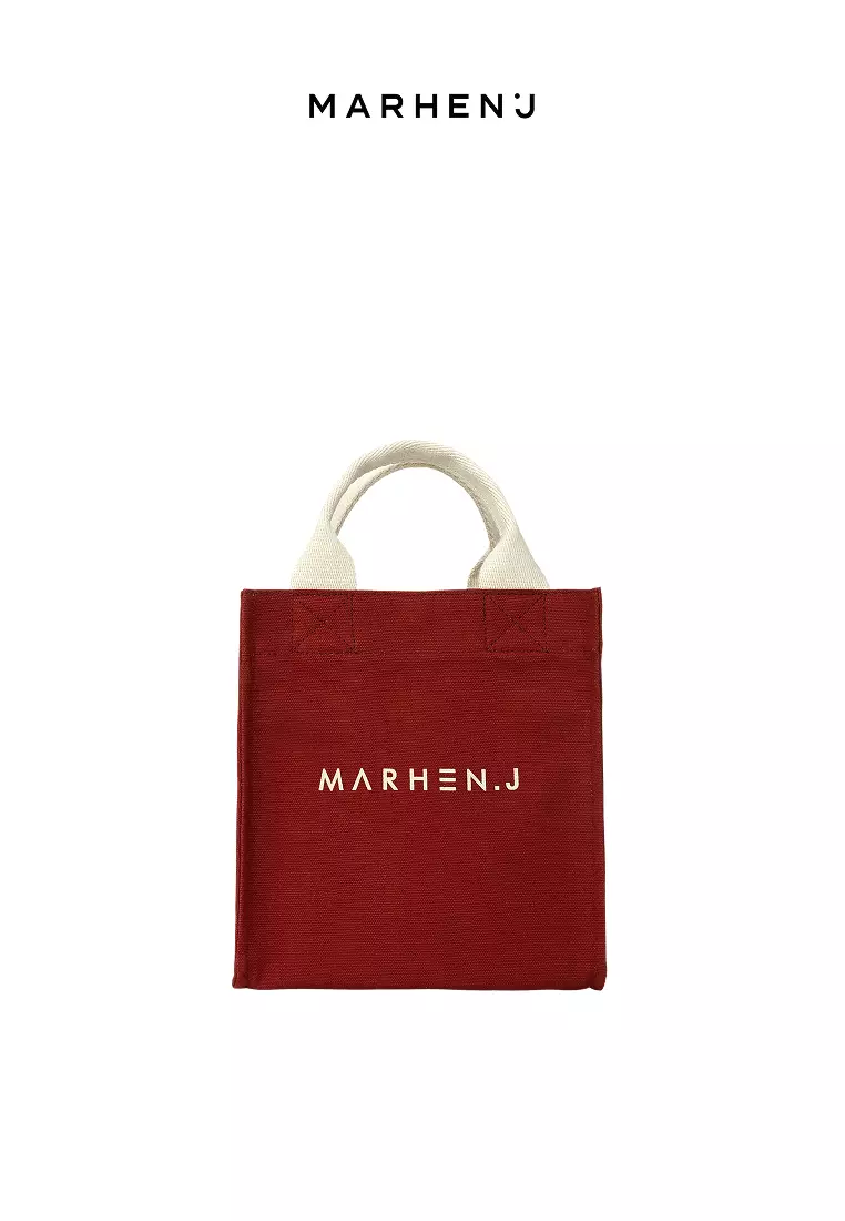 Jual Marhen J RICKY MINI Canvas Crossbody Bag Jester Red Original 2026 ...