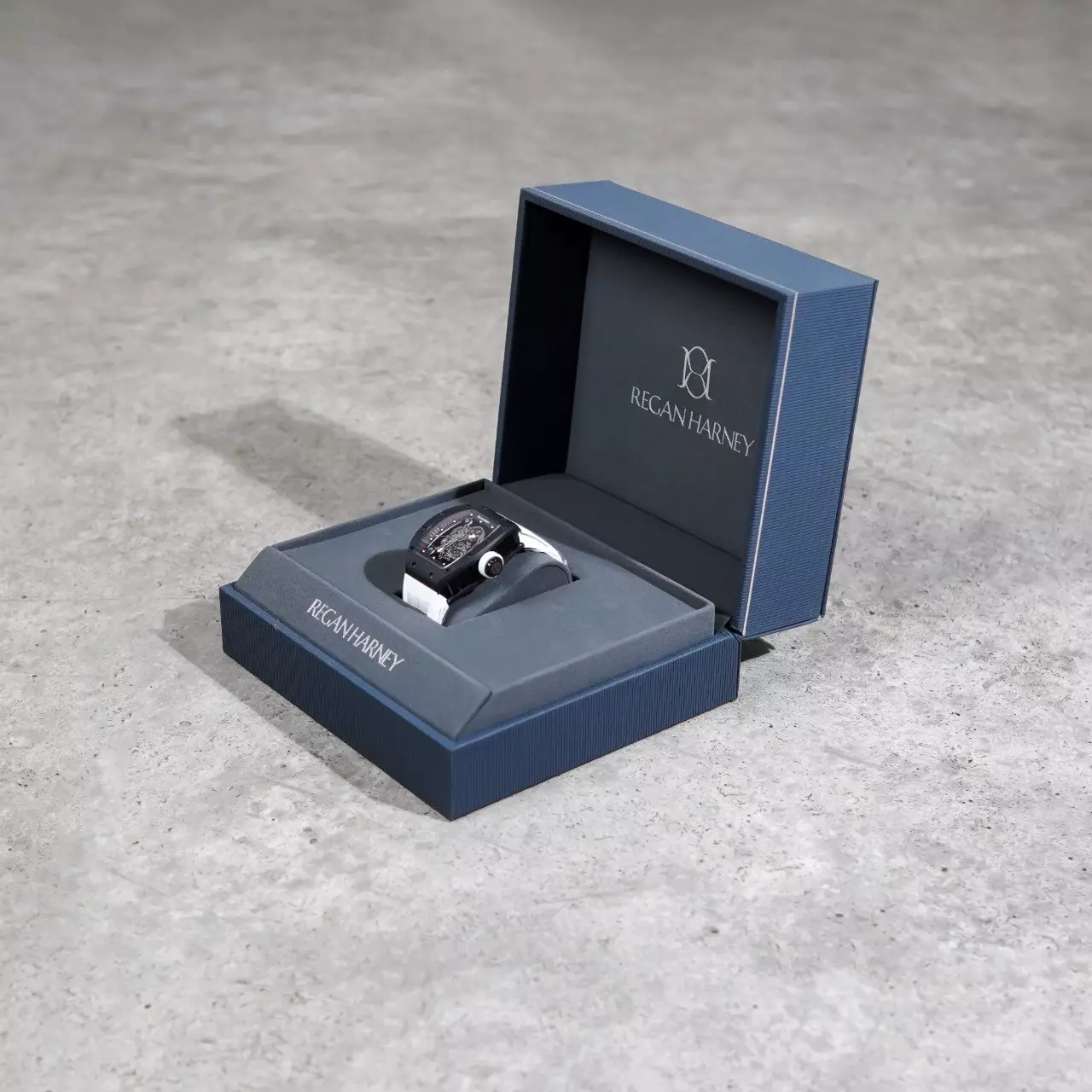 Jam Tangan REGAN HARNEY RH 22-12 VOYAGER CERAMIC WATCH 100% ORIGINAL - OS