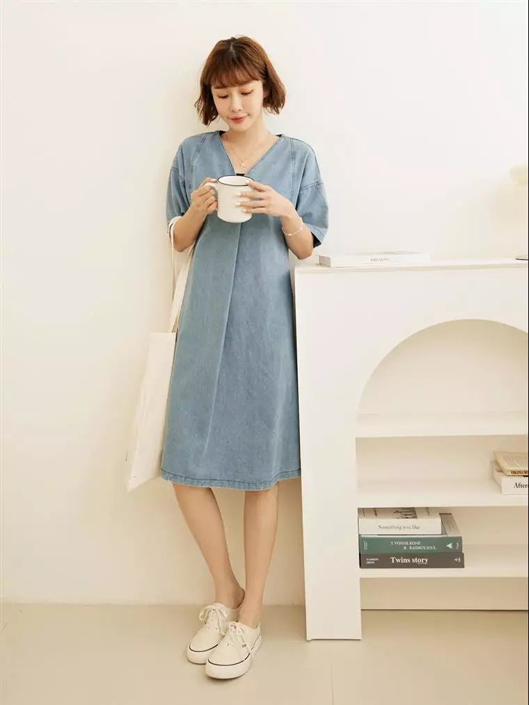 Zalora new arrivals denim dress