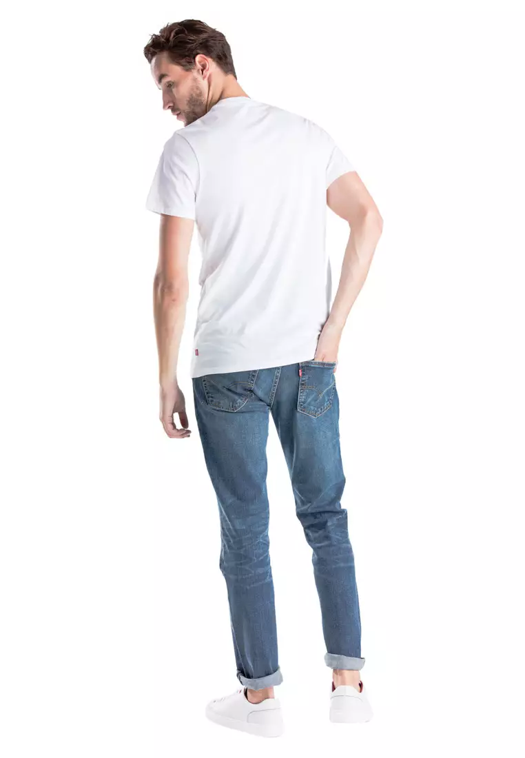 Levi's Graphic Set In Neck Hm Graphic White