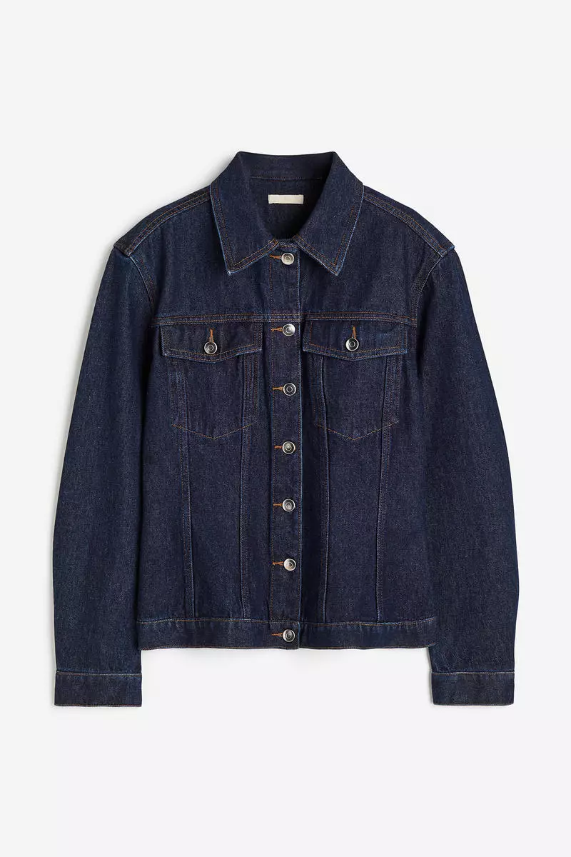 Buy H&M Tapered-waist denim jacket 2025 Online ZALORA Philippines