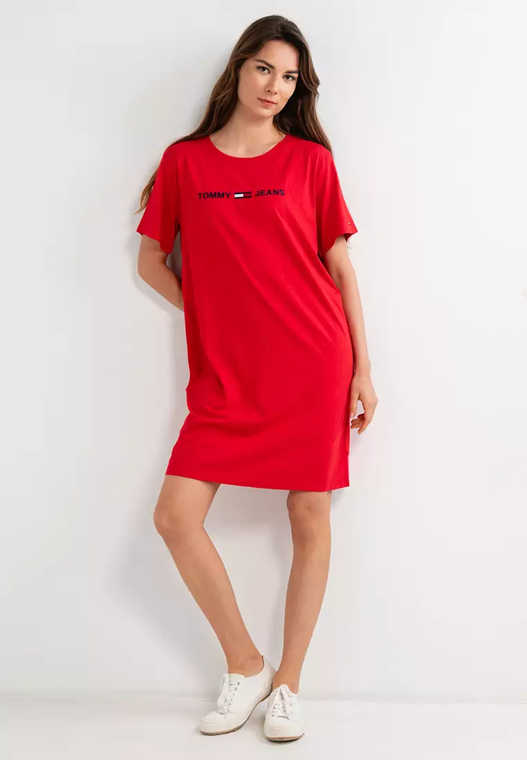 Red tommy hilfiger new arrivals dress