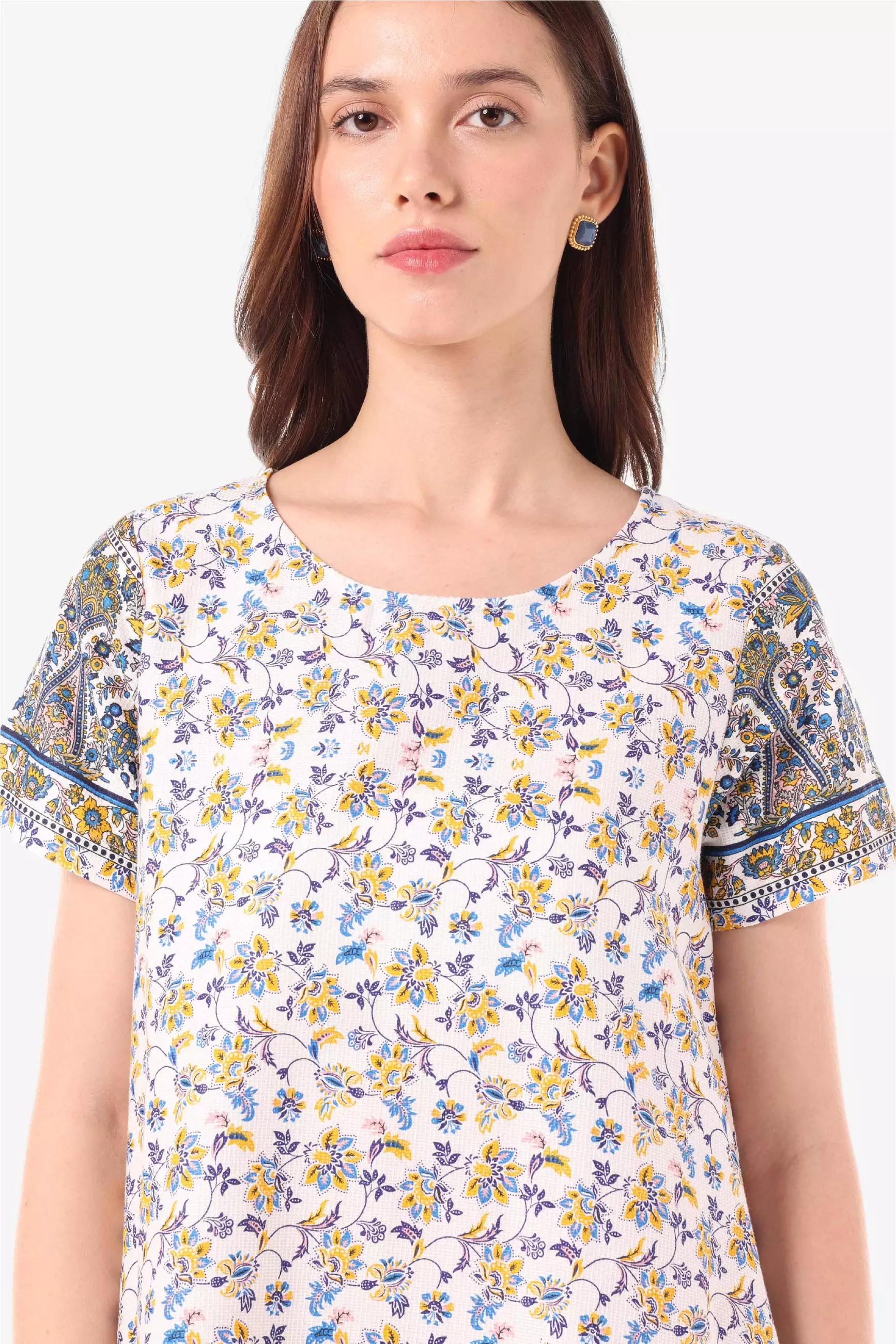 Minimal Cahyadewi Dress Blue Warna Blue