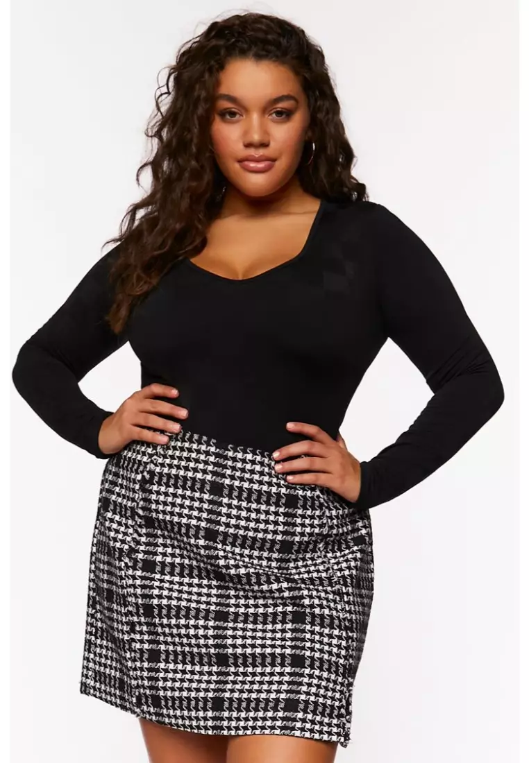 Plus size mini skirts 5t online