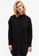 Monki black Black Midi Sweater Dress CC3D2AAA962AFFGS_3