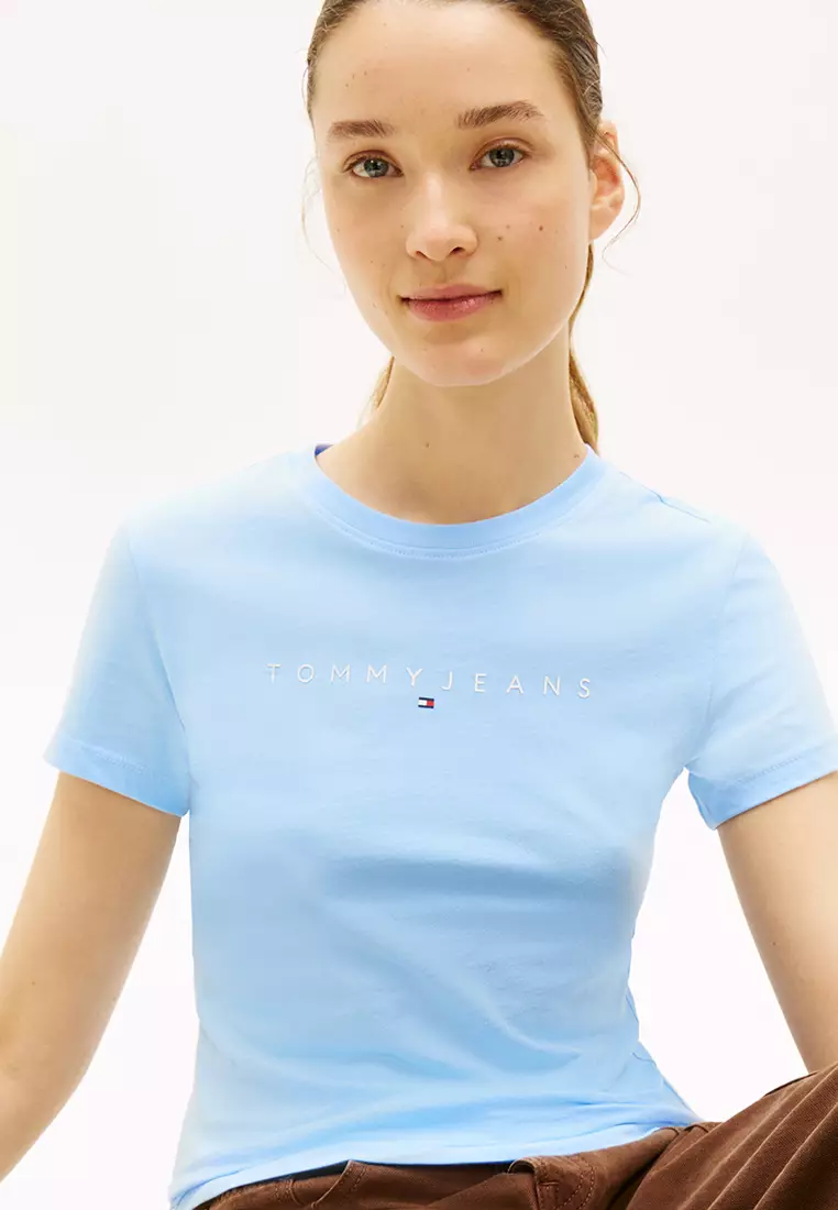 Slim Linear Tee - Tommy Jeans