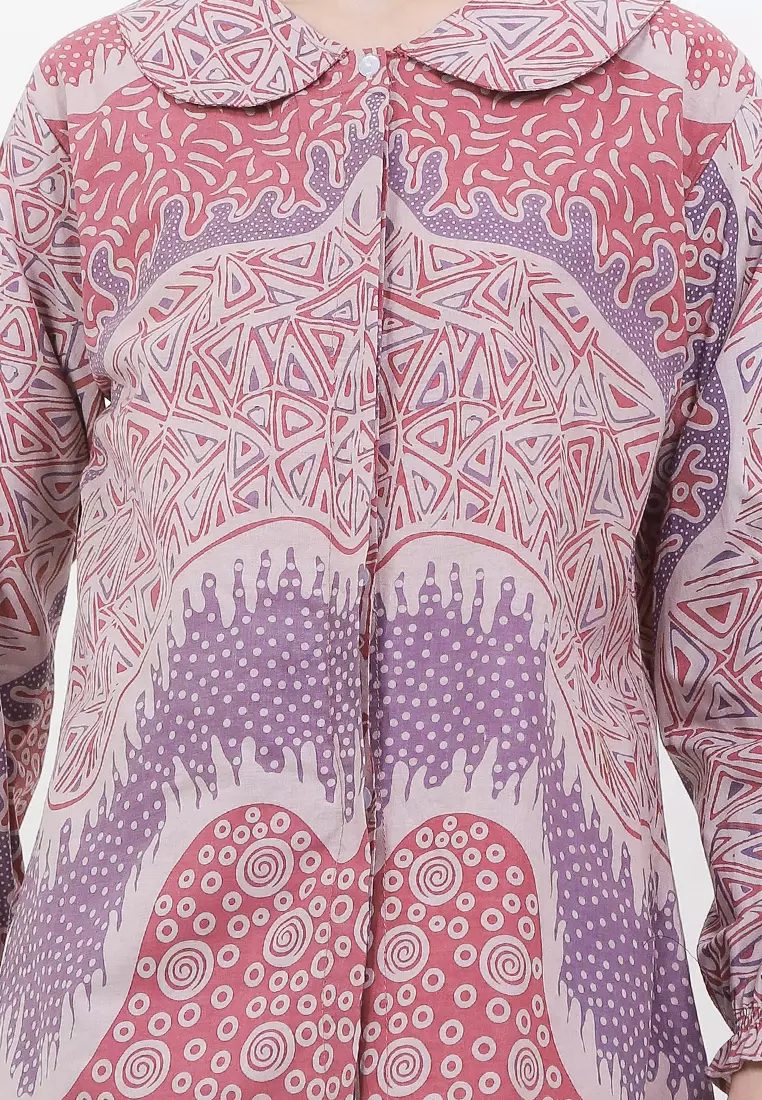 Piramid Blouse Batik Premium Wanita Casual Modern