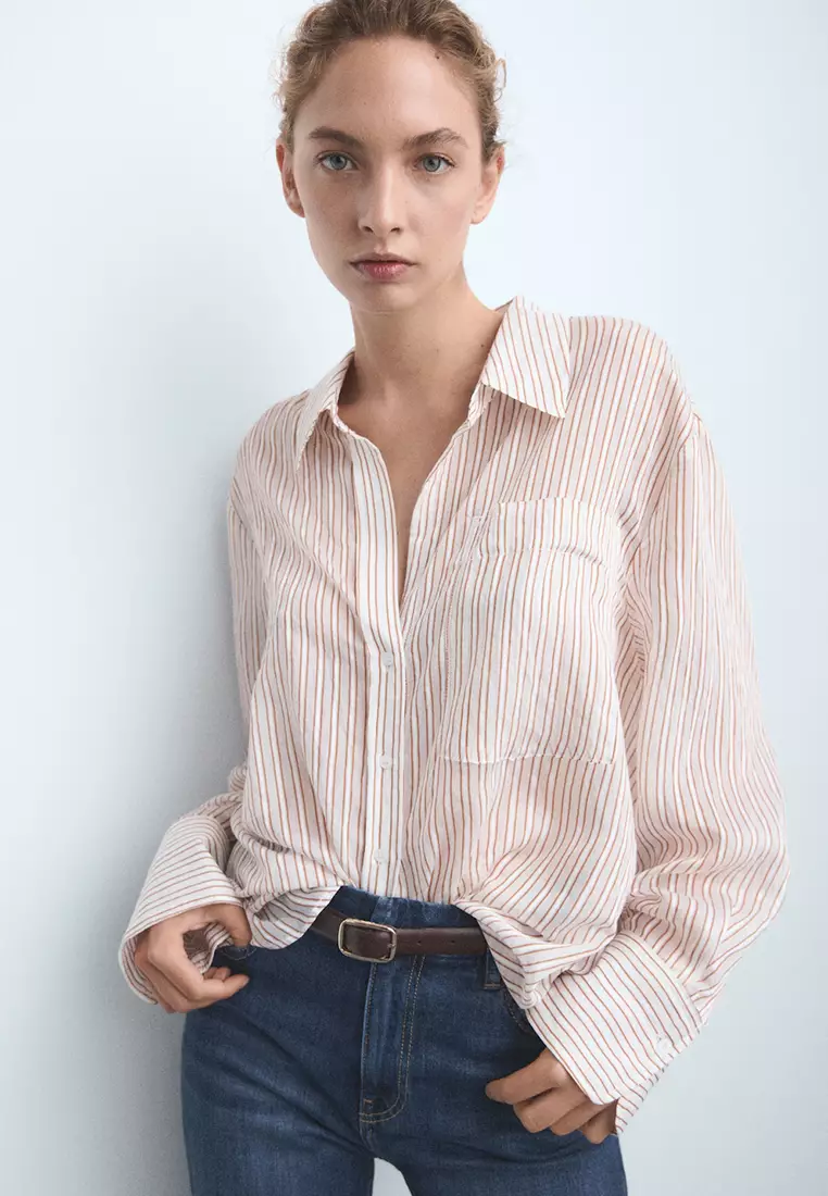 Violet Flared High-Rise Jeans