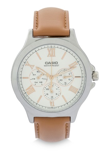 Jual Casio Male Analog Watches Mtp V300l 7a2udf Original Zalora Indonesia