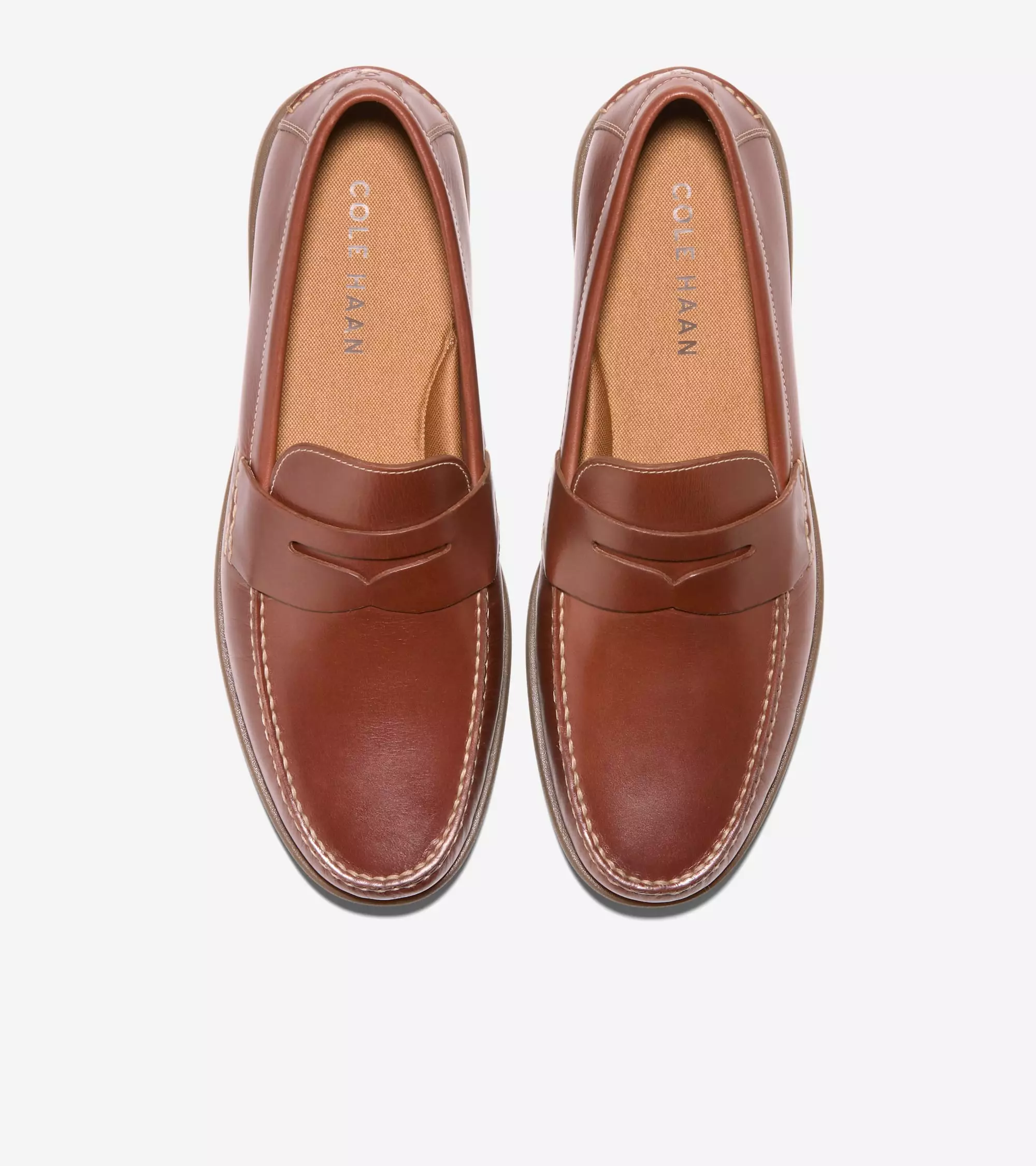 Cole Haan Men Premium Outdr Brower Penny Loafers - (Brown)