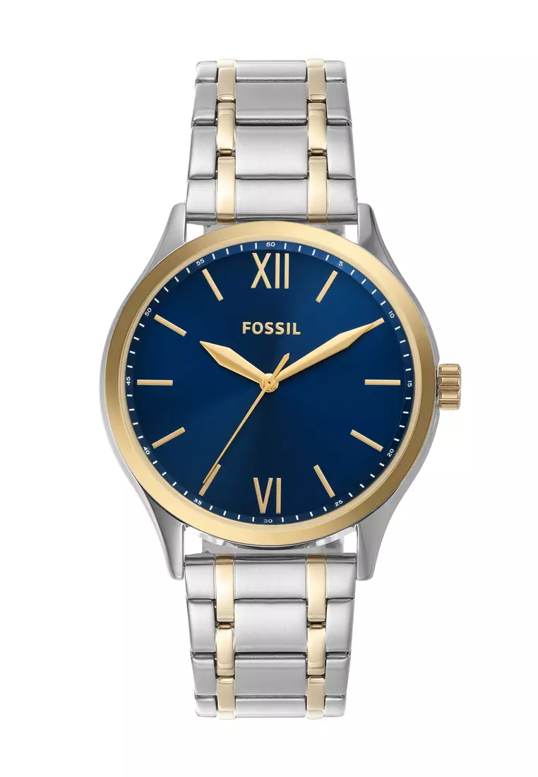 Fossil Male's Fenmore two tone Stainless Steel Watch BQ2786SET
