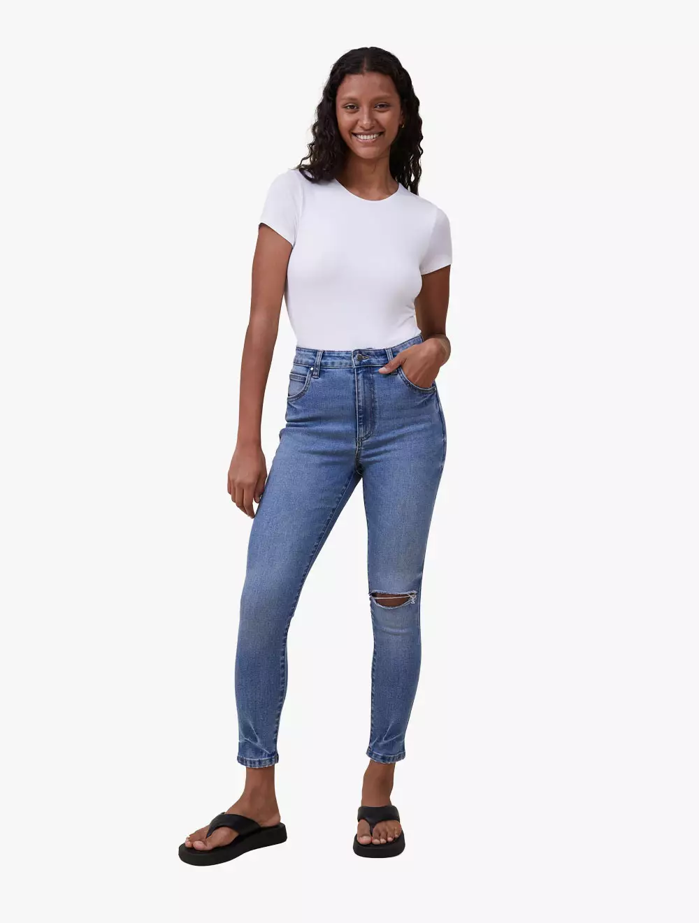 Slim Straight Jean Asia Fit