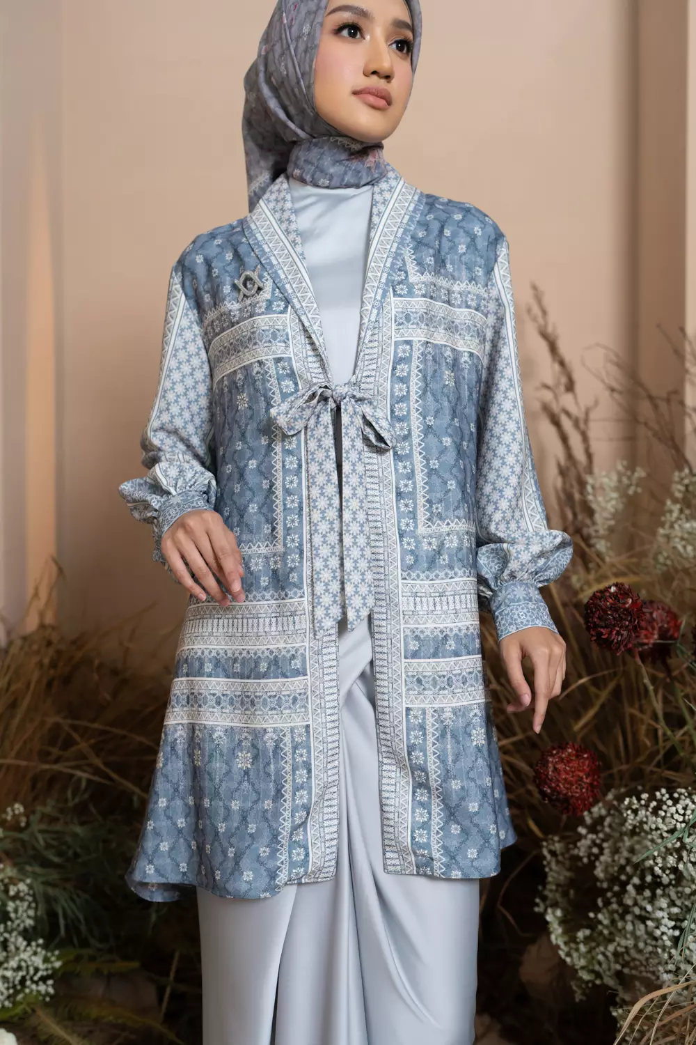 Klamby - Mariri Outer Tunic Indigo Charcoal