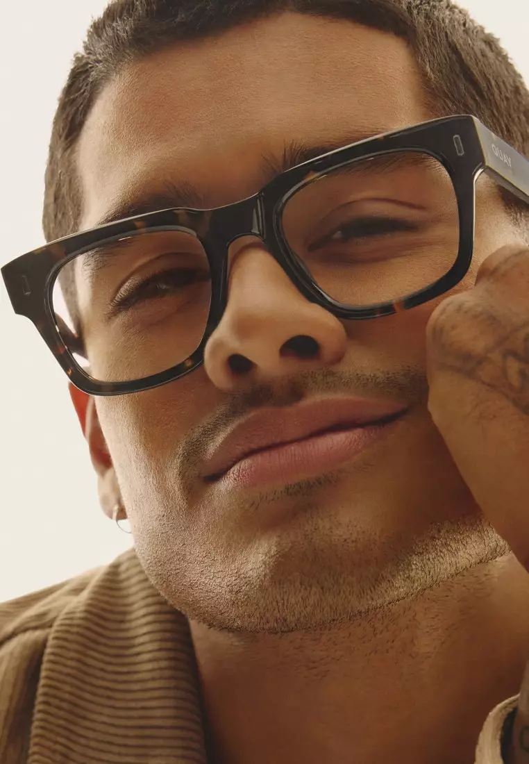 QUAY Exec Optical Eyeglasses - Black