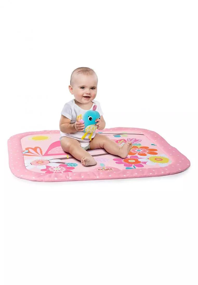 Bright starts birds and blooms activity gym outlet