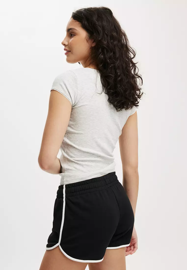 Dolphin Hem Mini Shorts