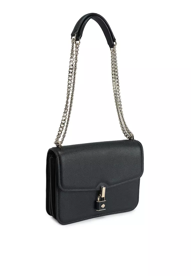 Kate Spade New York Locket Large Flap Shoulder Bag (cv) 2025 | Buy Kate ...