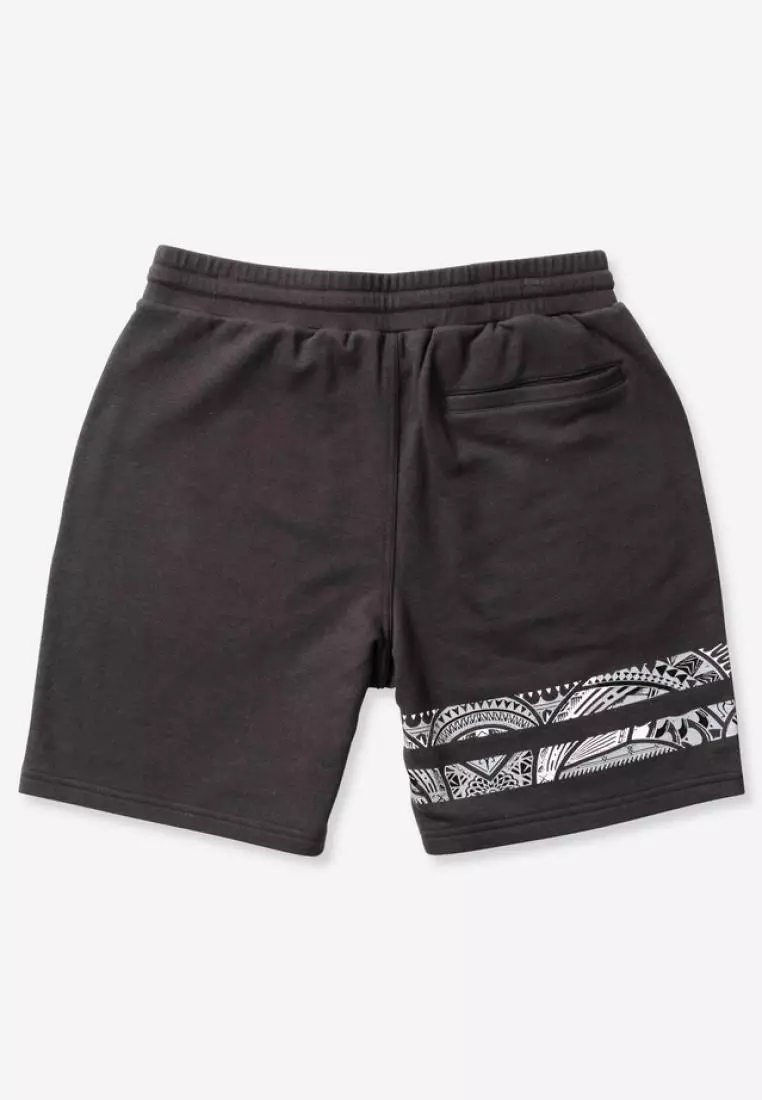 HURLEY MWS2310025 MEN TERRY TRIBAL BP SHORTS