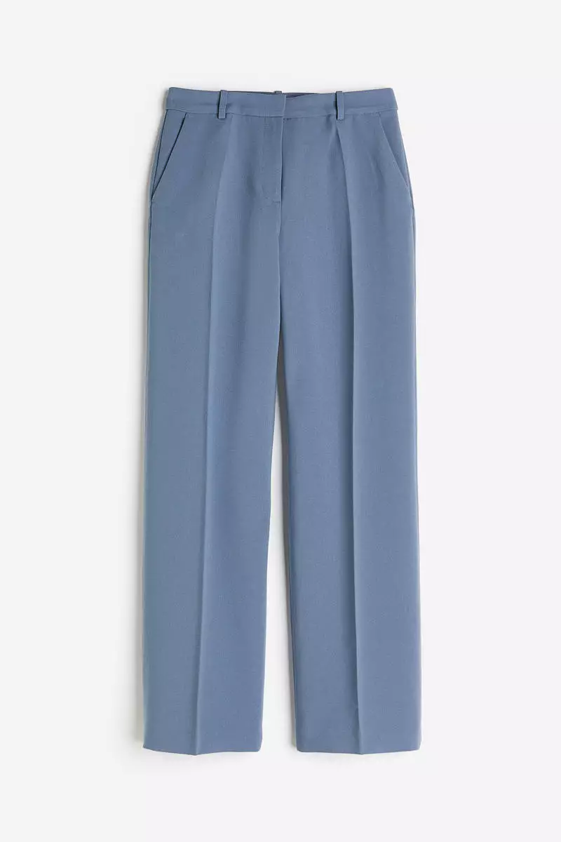 h&m blue dress pants Teal Glen Plaid Merino Custom Dress Pants