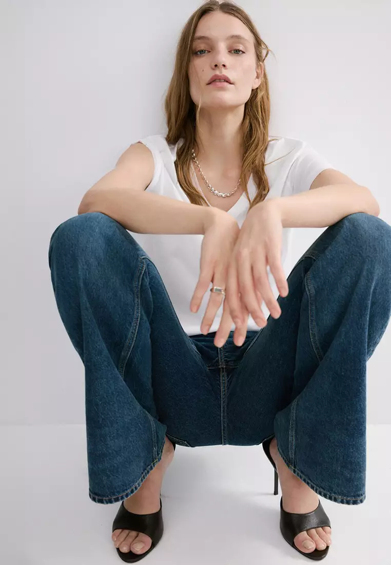 V-Neck Cotton T-Shirt