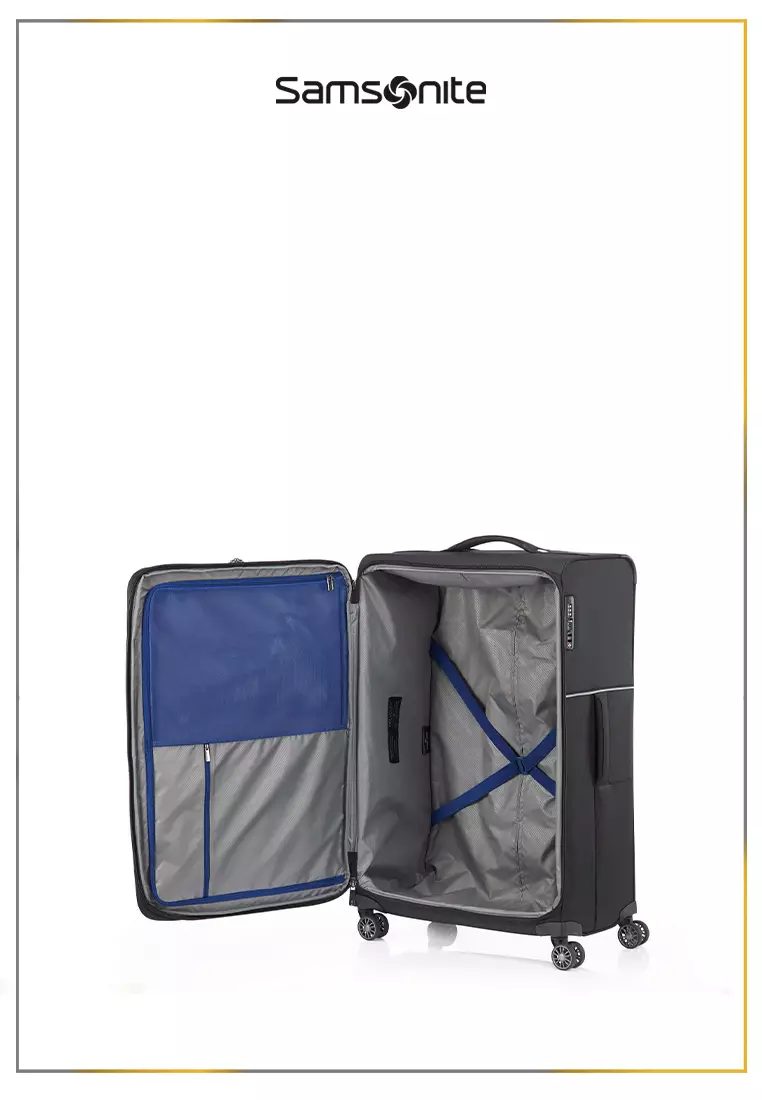 Samsonite Koper Softcase 73H Spinner Medium 26 Inch - Black