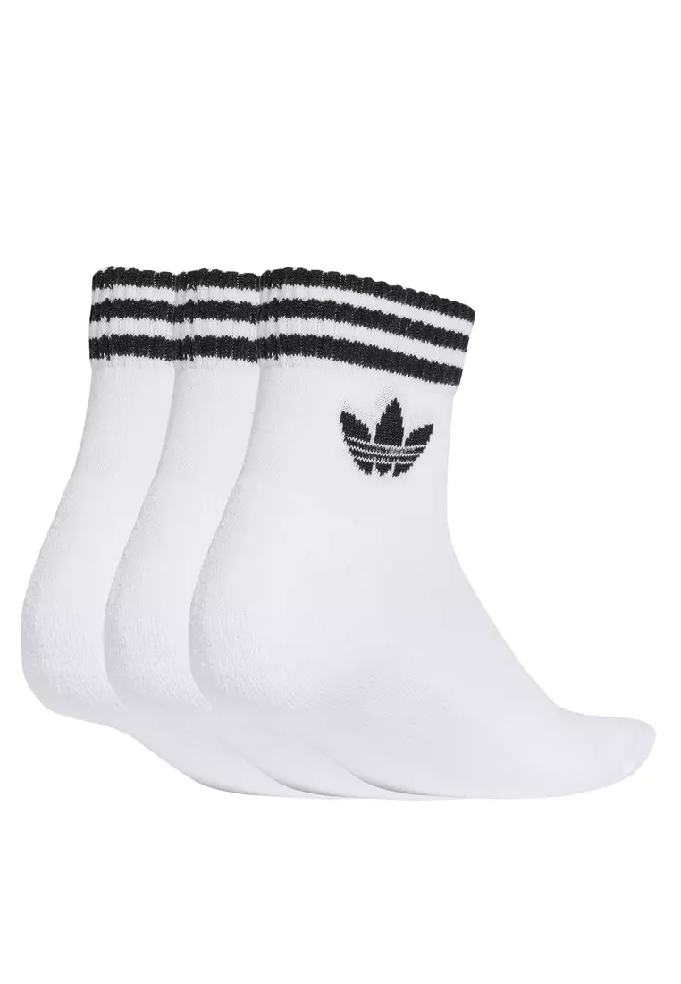 3-Stripes Ankle Socks 3 Pairs