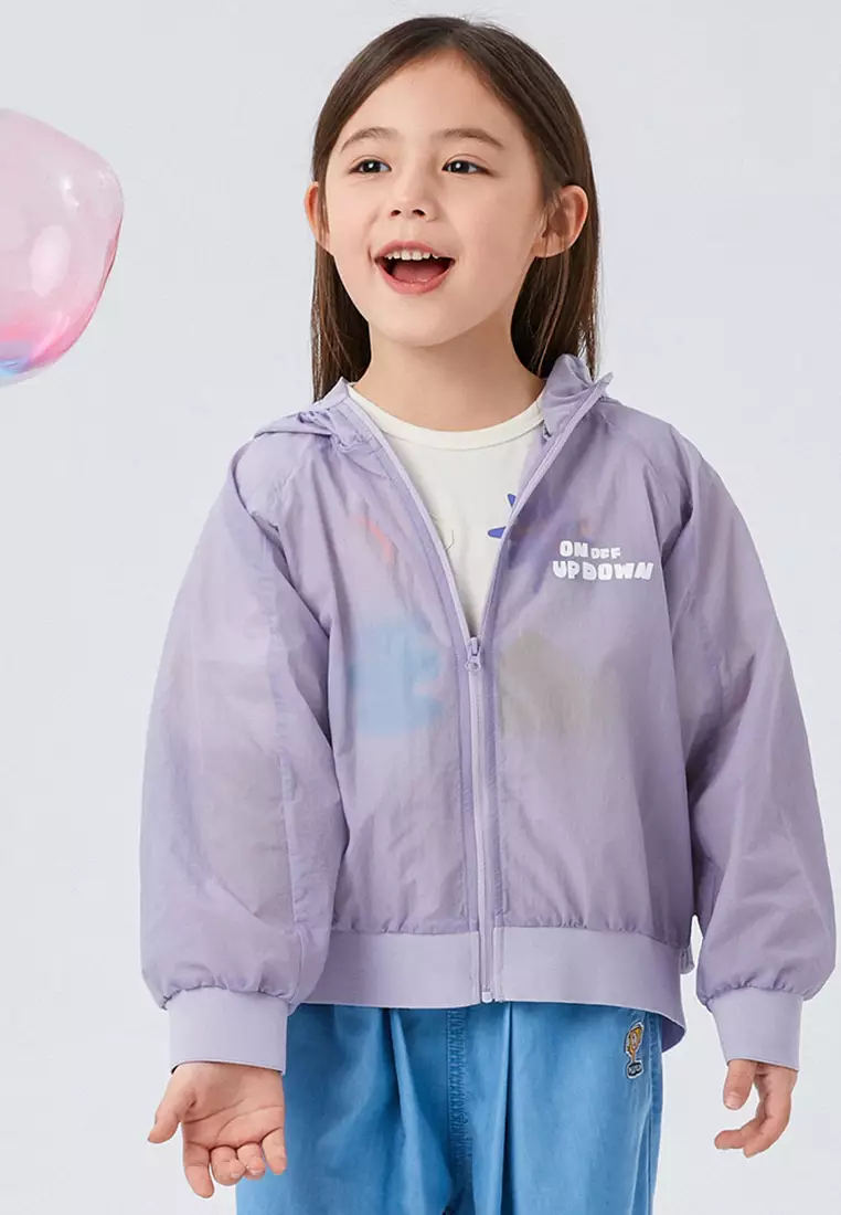 Sun-Proof Graphic Printed Outerwear Jacket