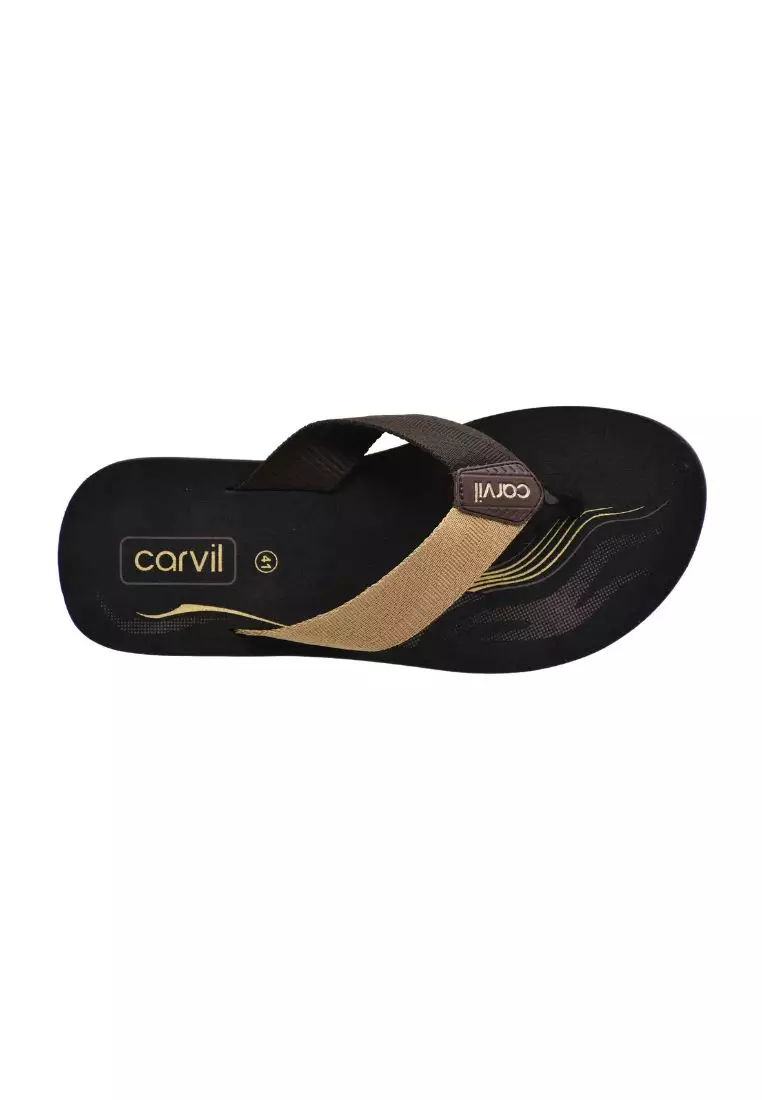 Carvil Sandal Pria Xabreno-M Brown/Beige