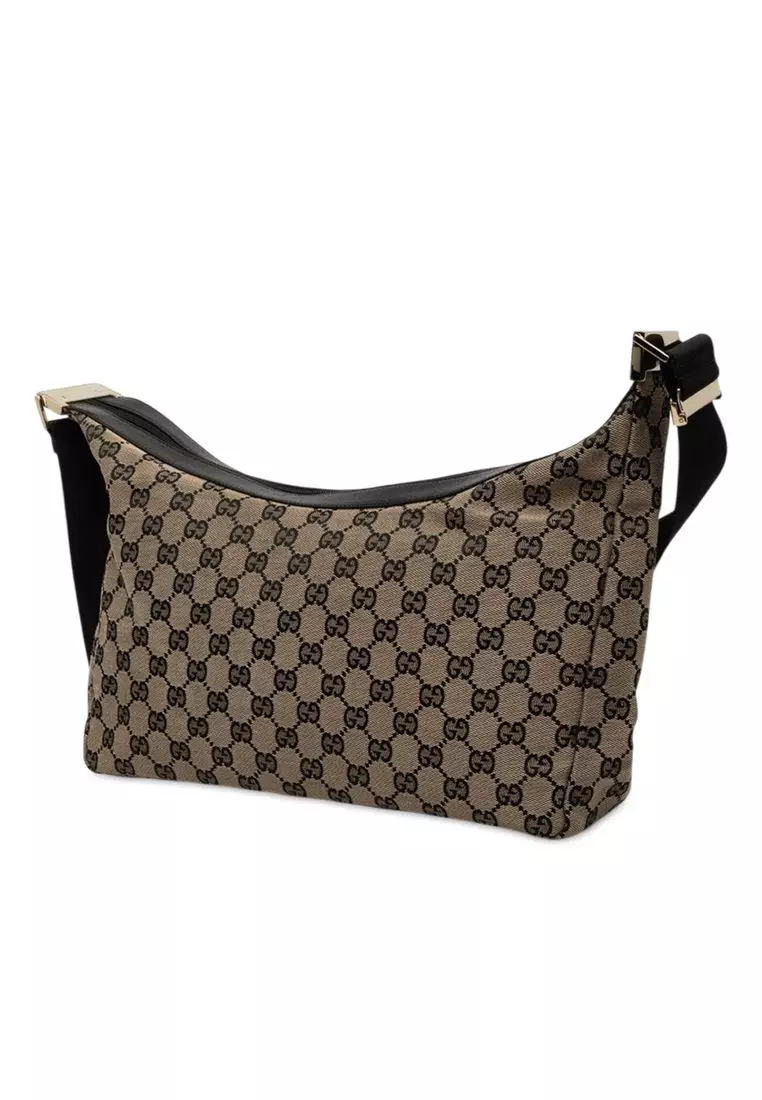 Pre-Loved Gucci Gg Canvas Crossbody