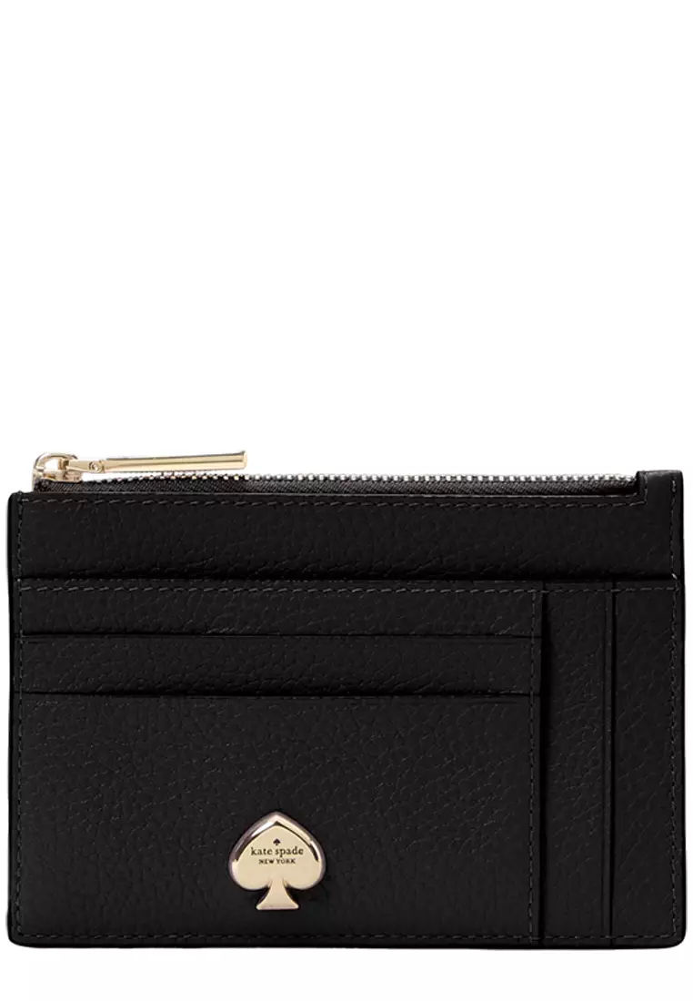 Kaya Large Slim Cardholder - Black KL837