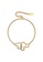 Krystal Couture gold KRYSTAL COUTURE Gold Intertwined Mickey Embellished with Swarovski® Crystals 87B3BAC6F05AF2GS_2