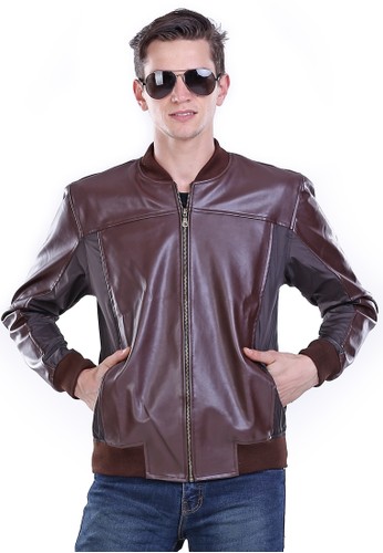 HRCN BROWN SYNTHETIC JACKET