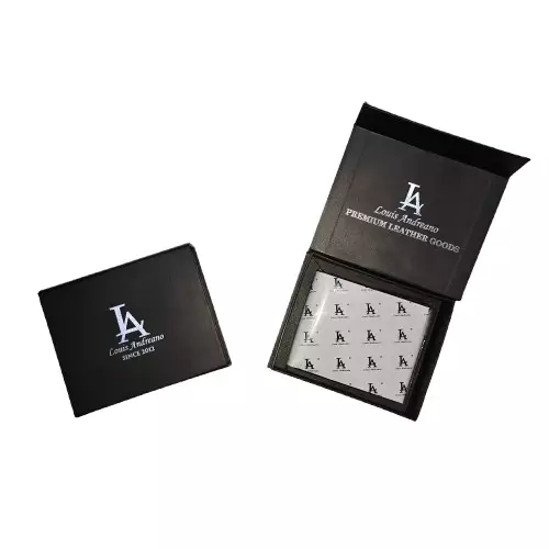 Premium 3D Wallet Nappa Leather