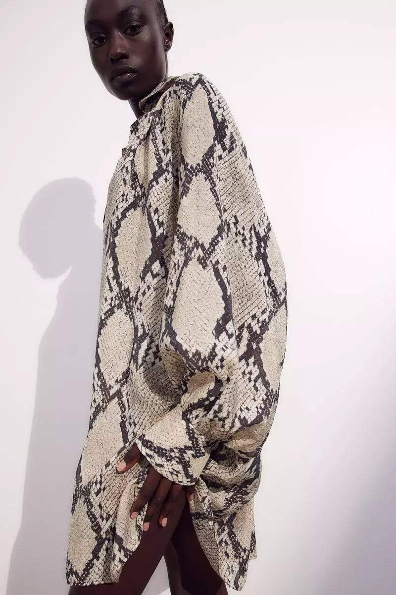h&m tunic dress