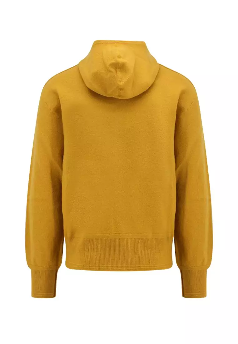 Burberry yellow hoodie best sale