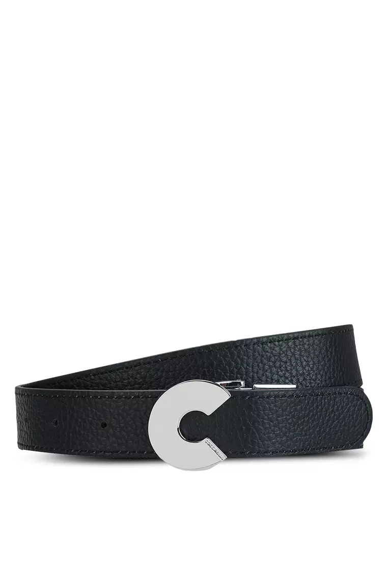 Coccinelle Logo C Reversible Leather Belt 2024 Buy Coccinelle