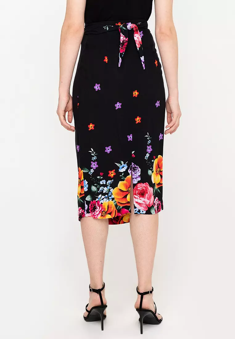 Buy BARBA Challis Floral Sarong Skirt 2024 Online | ZALORA Philippines