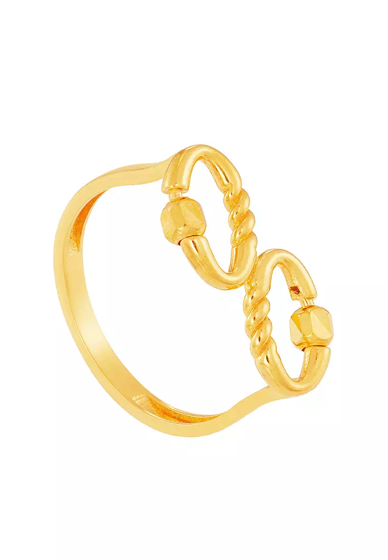 HABIB Oro Italia 916 Yellow Gold Ring GR50450623 (22K Gold)