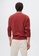 MANGO Man 紅色 Structured Cotton Sweater 163C3AA258716AGS_2